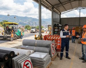 Almacenista de Obra para Construcción de Vías