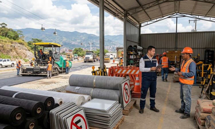 Almacenista de Obra para Construcción de Vías