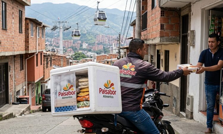 Conductor de Reparto de Alimentos en Medellín